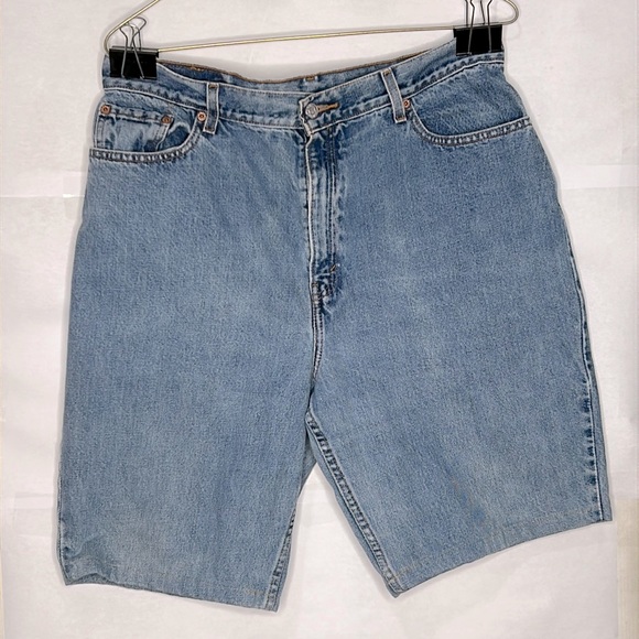 Levi 550 denim shorts size 18 - Picture 1 of 5